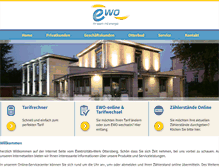 Tablet Screenshot of ewerk-ottersberg.de